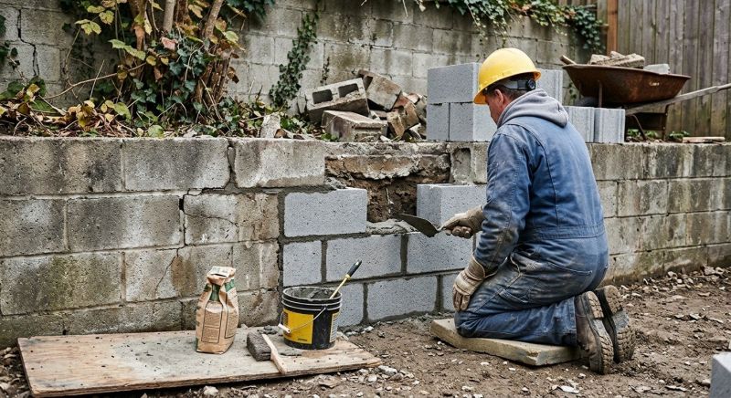 Block Wall Repair in Freeland, WA
