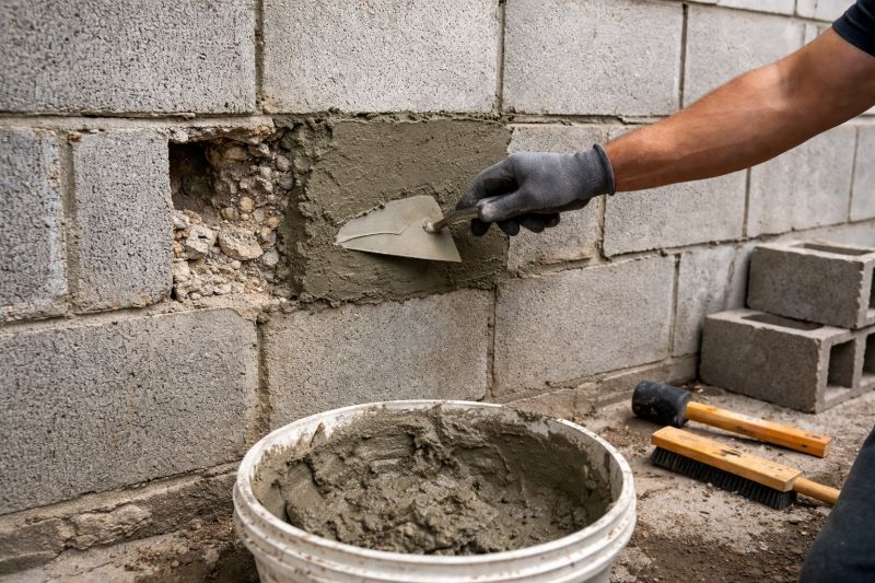 Block Wall Repair in Port Townsend, WA