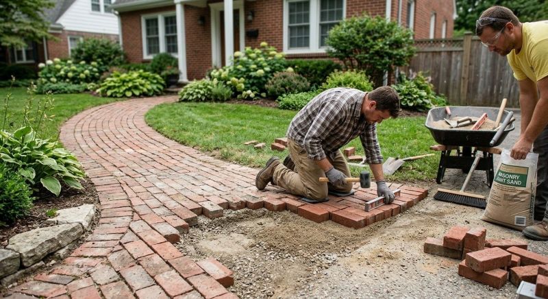 Brick Driveway Repair in Sequim, WA