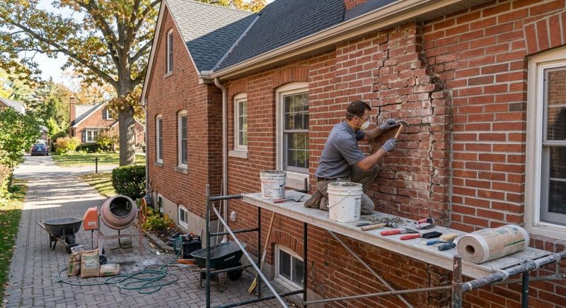 Brick Restoration in Port Hadlock, WA