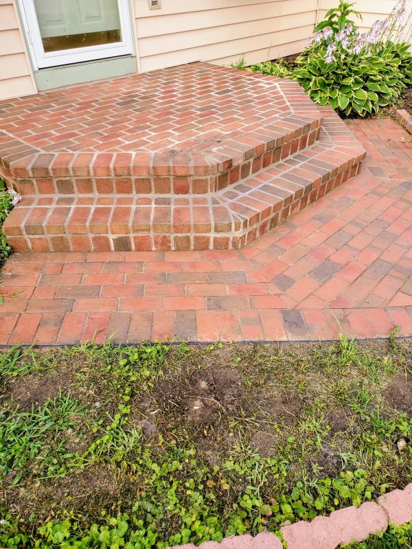 Brick Stoop Repair in Sequim, WA