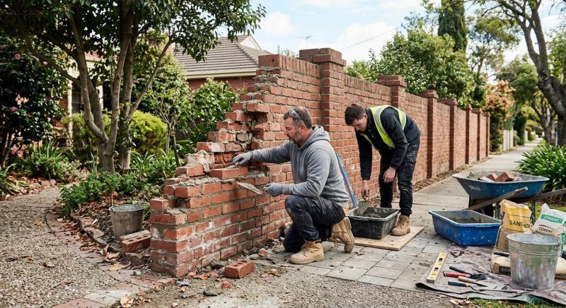 Brick Wall Repair in Port Ludlow, WA