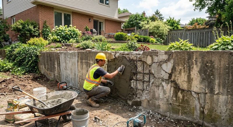 Retaining Wall Repair in Jefferson County, WA